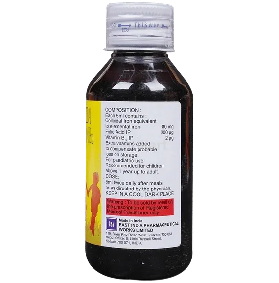 tonoferon paed syrup 100 ml